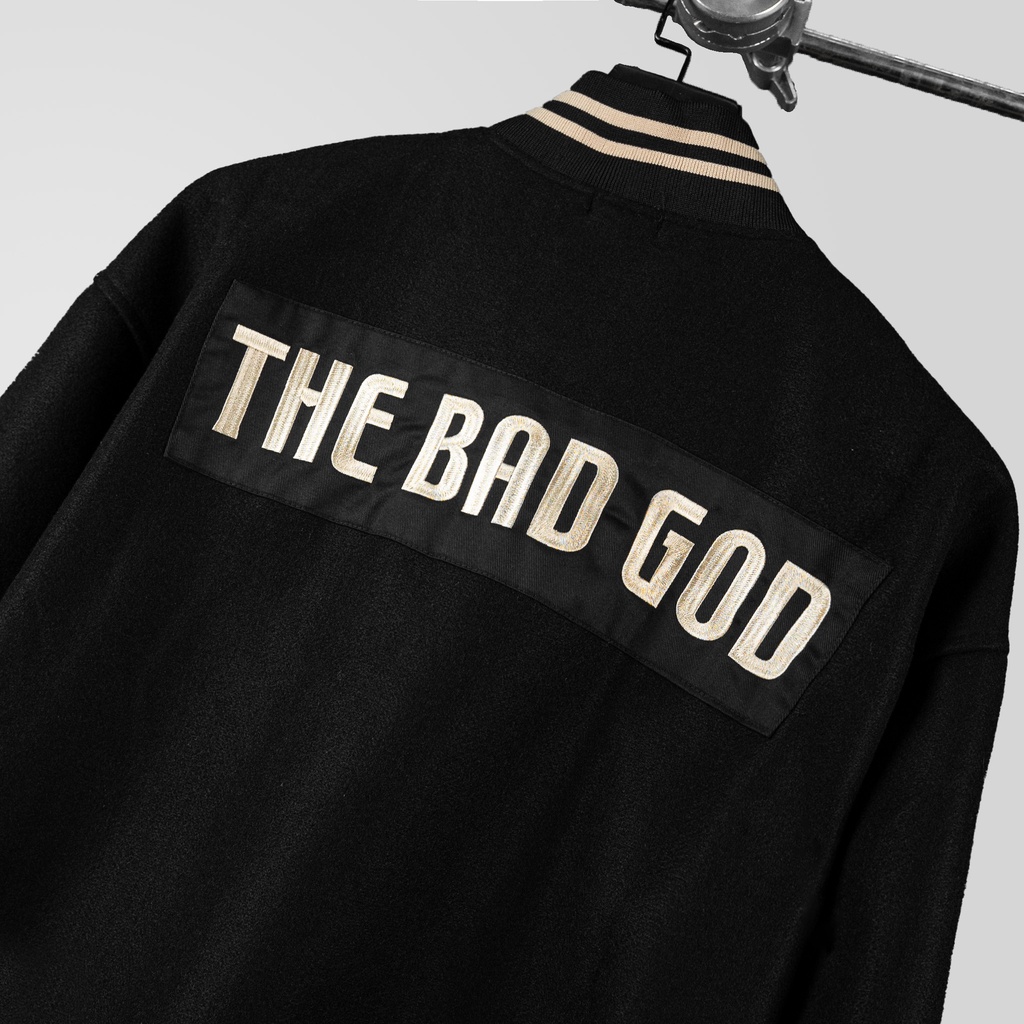 Áo khoác bomber varsity jacket The Bad God Signature