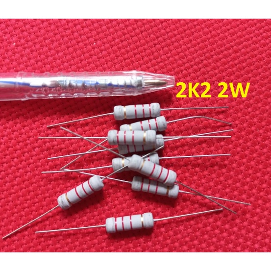 Điện Trở 1K 2K2 10K 27K 47K 100K 120K 220K 270K 470K 1M Loại 2W