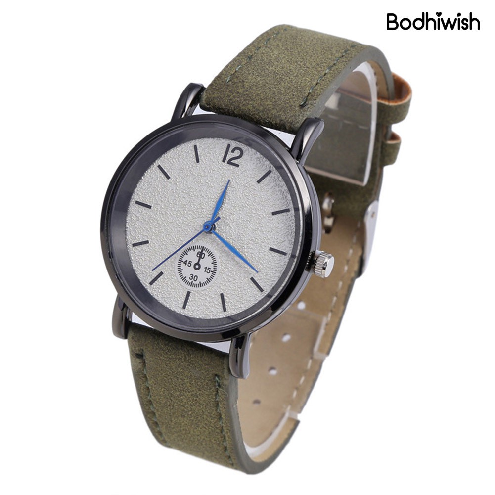 Đồng Hồ Đeo Tay Dây Da Thời Trang Cho Nam Và Nữ