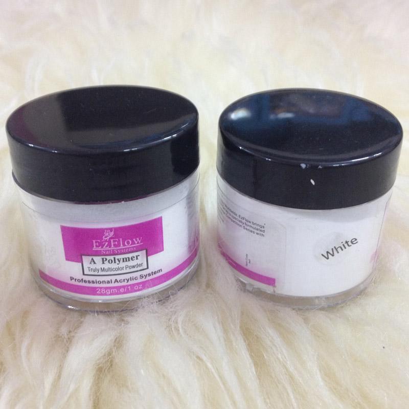 Bột đắp móng Ezflow nắp đen 26g Hồng