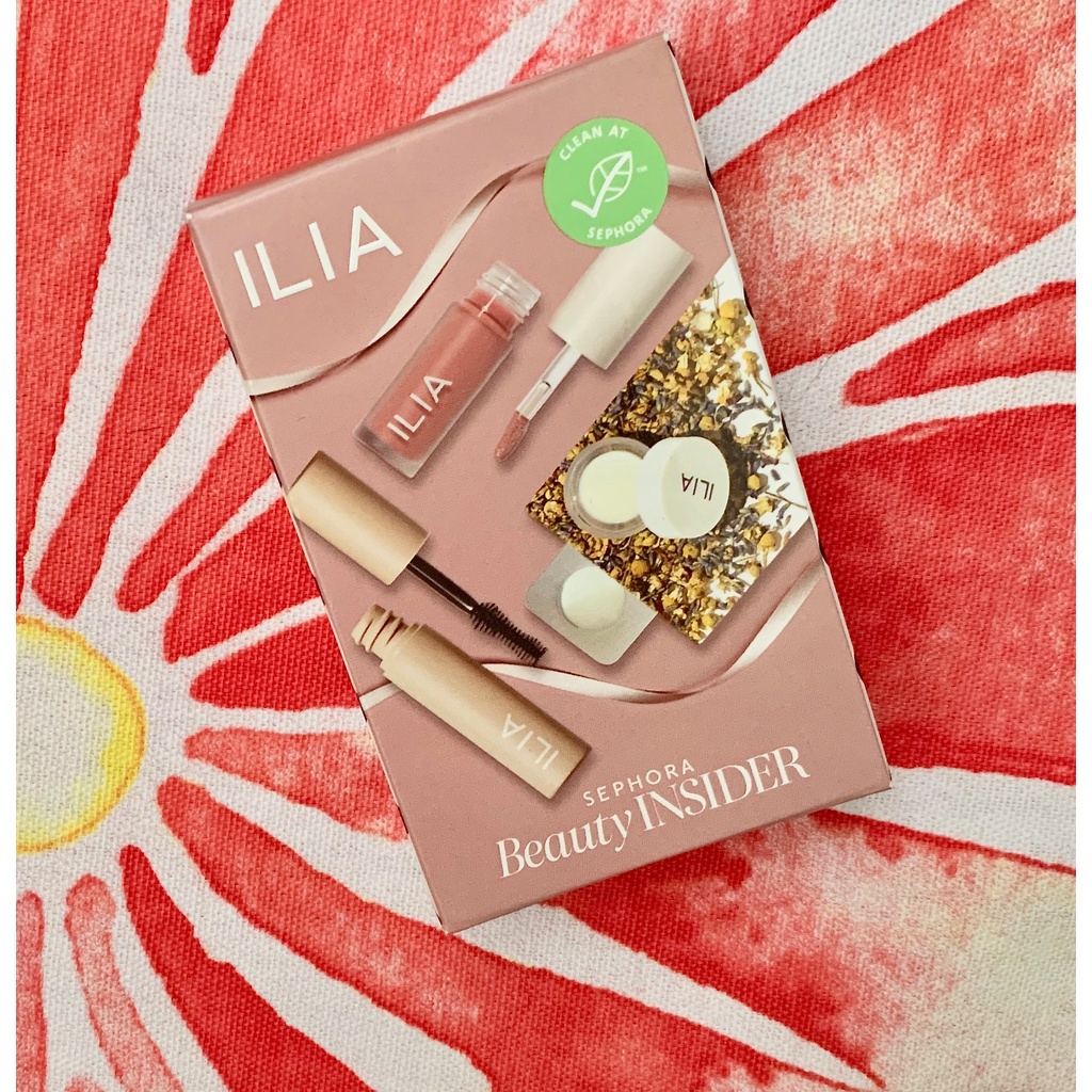 Set trang điểm ILIA Sephora US Mini Dưỡng môi và Mascara