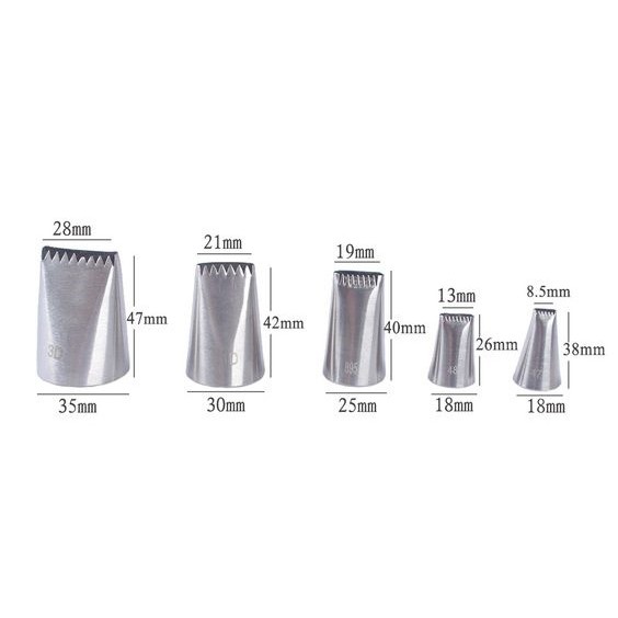 SET 5 ĐUI VIỀN - ĐAN GIỎ
