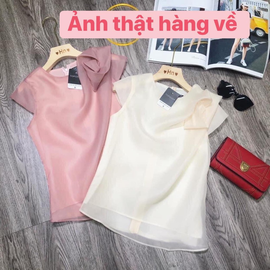 ảnh thật - Áo tơ 2 màu
