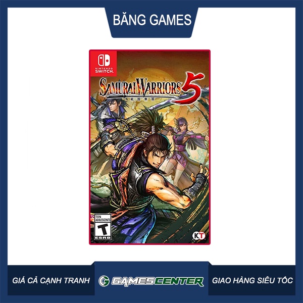 Băng game Nintendo Switch Samurai Warriors 5