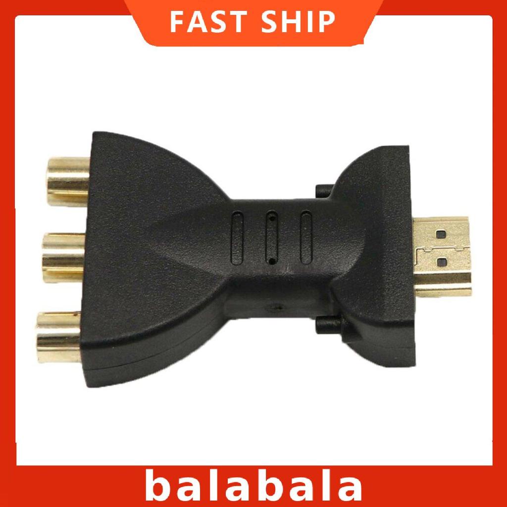 [BL]Portable 1080P HDMI-Compatible To 3 RCA Video Audio AV Adapter Converter