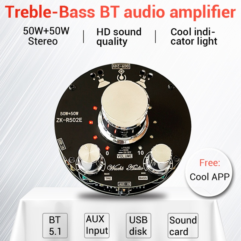 Bảng Mạch Khuếch Đại Âm Thanh 2 Kênh Mini BT 5 1 Chất Lượng Cao