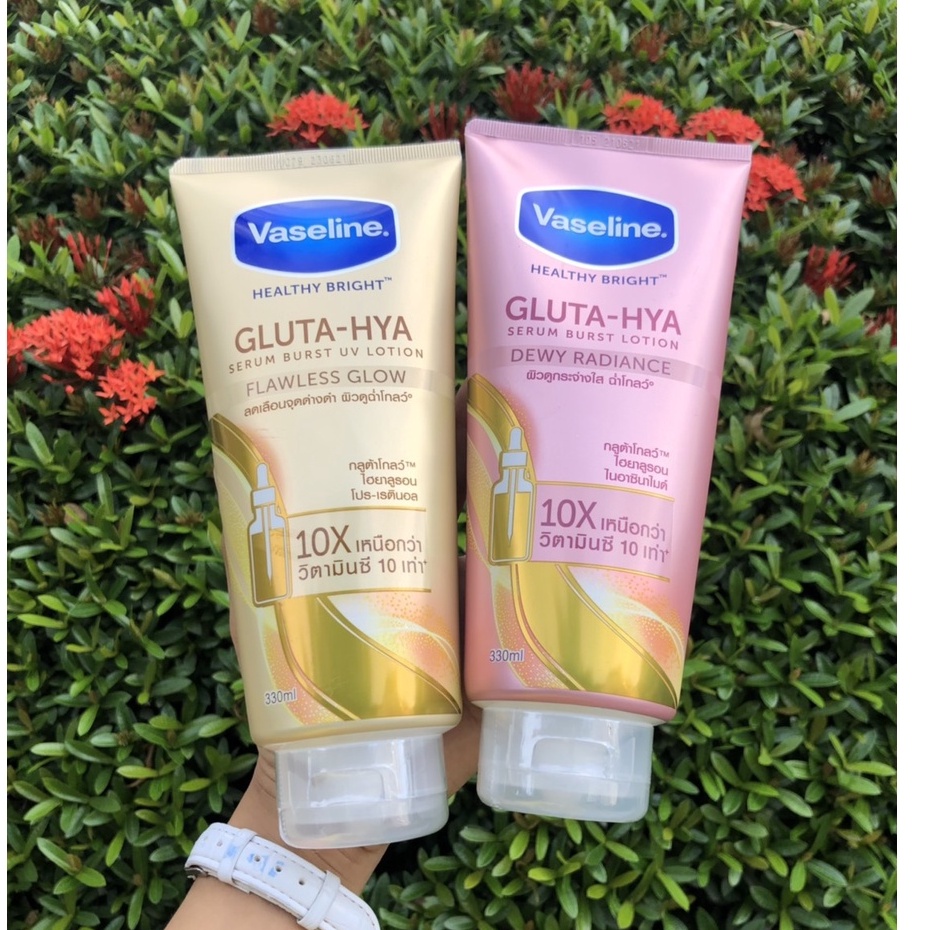 Serum Trắng Da Vaseline 10X Tuýp Hồng 330ml Thái Lan