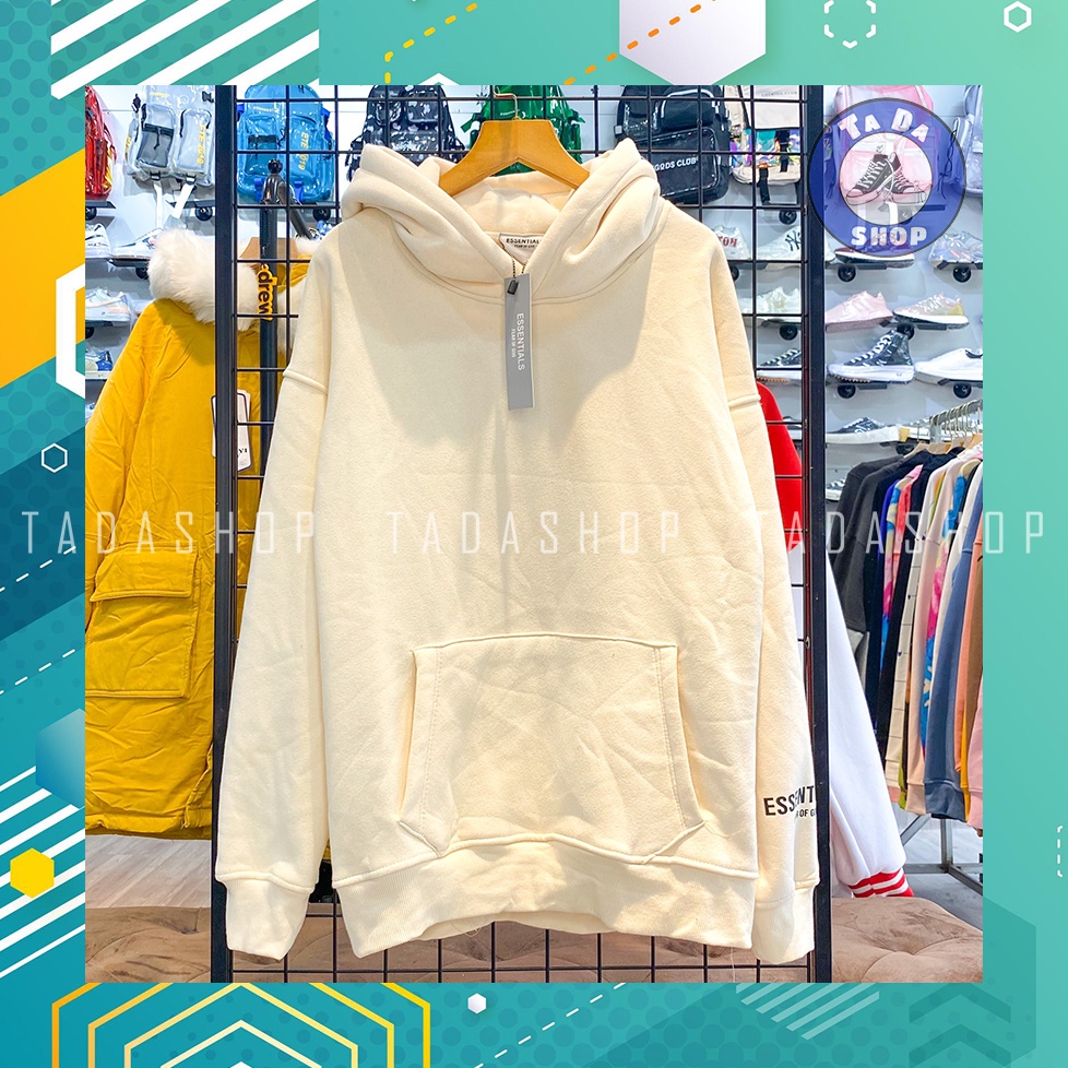 Áo HOODIE oversize Nam Nữ ESSENTIAL ss21 [ảnh thật]