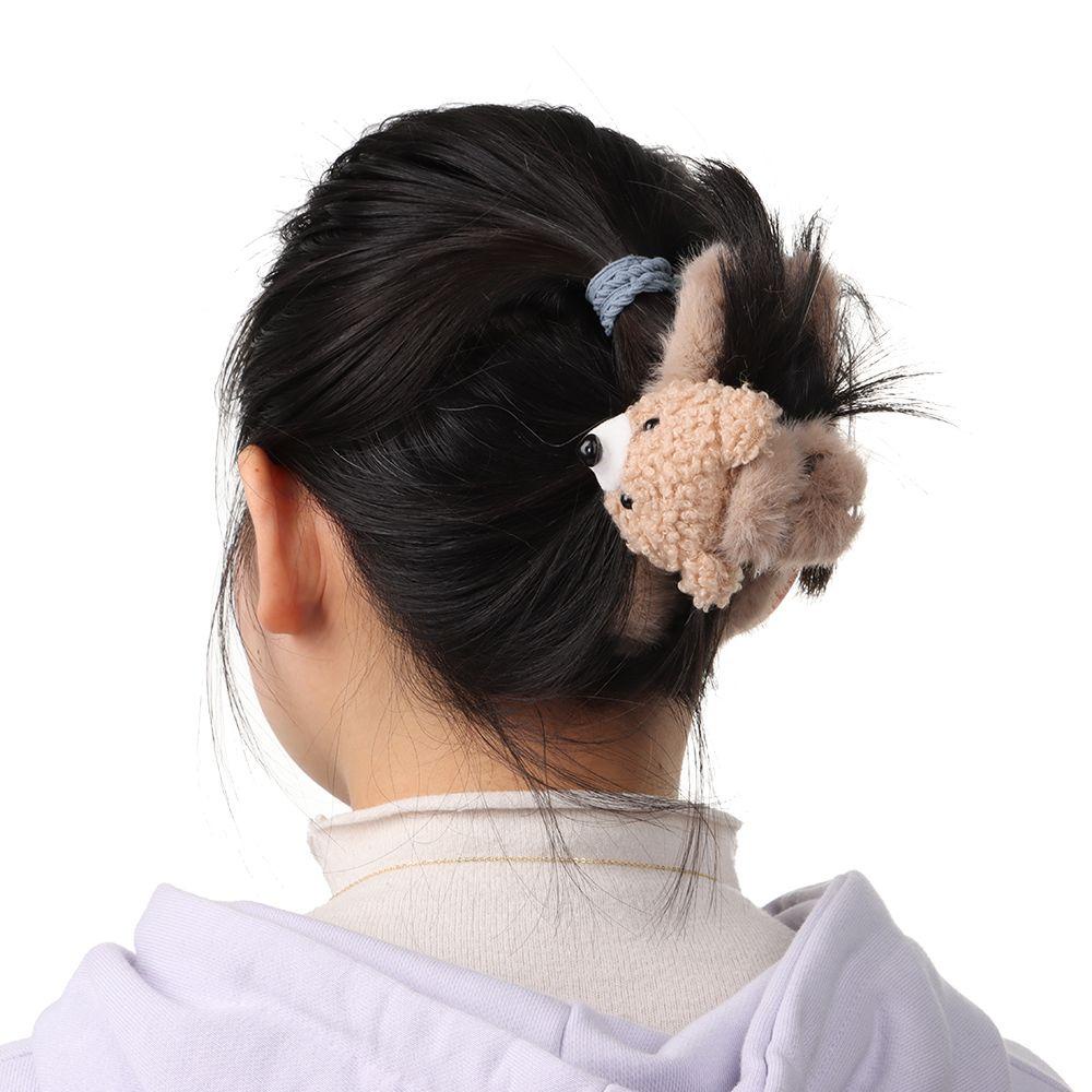 HS Kẹp TóC PhốI Lông HìNh Chú GấU Dễ Thương Cho Nữ