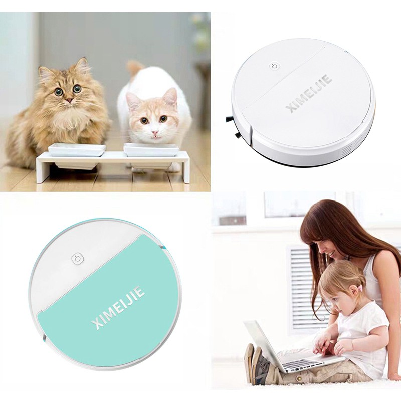 Robot Hút Bụi Thông Minh 3 Trong 1 Màu Trắng | BigBuy360 - bigbuy360.vn