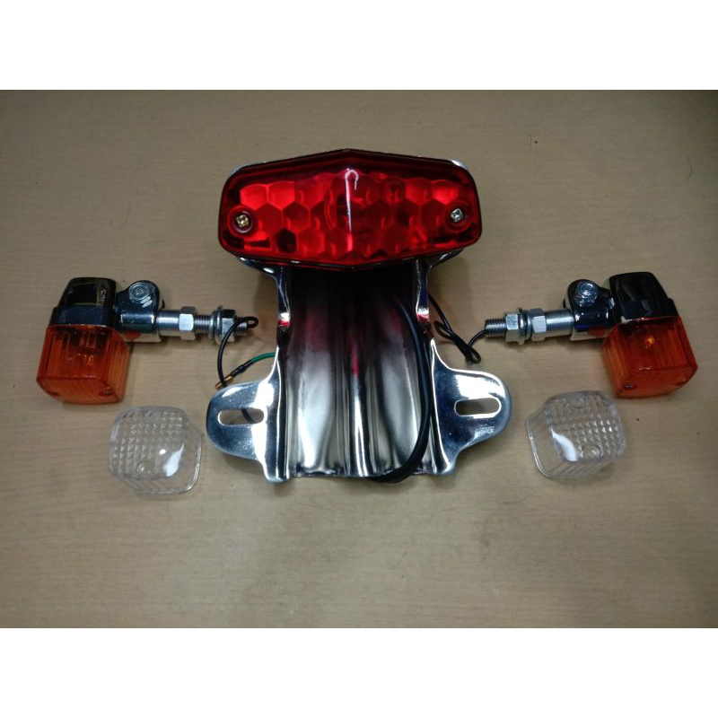 Đèn LED Tín Hiệu Dừng Xe BSA v80 Chuyên Dụng Cho honda cb100 cb125 GL Megapro Tiger