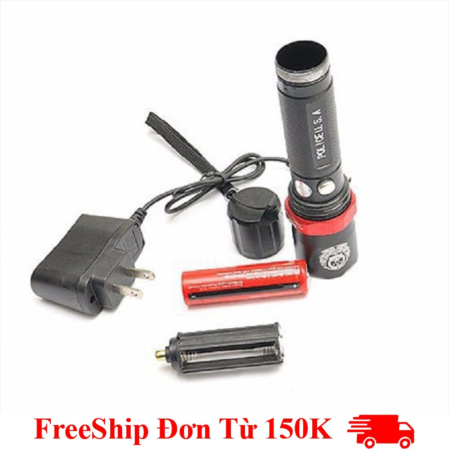 [FreeShip150K] Đèn Pin Siêu Sáng 1000m Công Nghệ Nhật Bản, Đèn Pin Cắm Trại