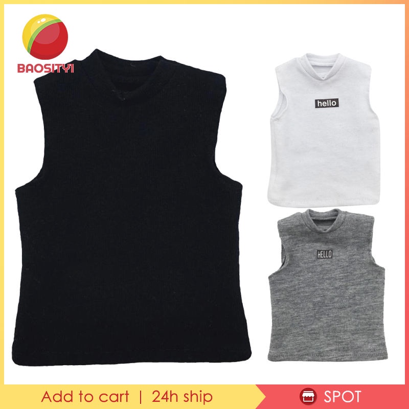 Áo tank top nam tỷ lệ 1/6 dành cho búp bê 12 inch