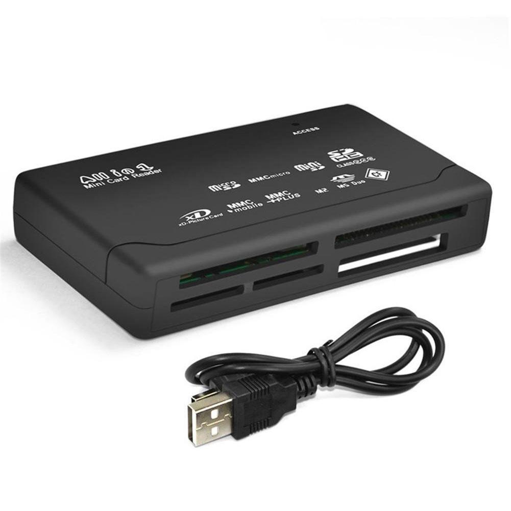 Bộ nhớ USB Flash Tất cả trong một SDHC SD XD MS CF TF M2 Multi Card Reader Writer