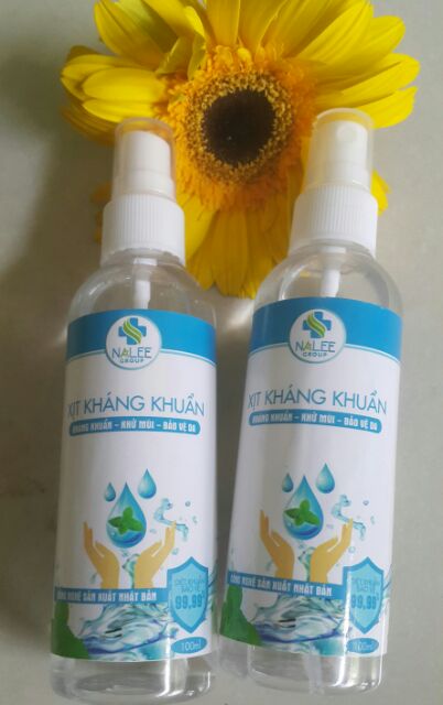 Bộ 2 Xịt Kháng Khuẩn Nalee Group (100ml )