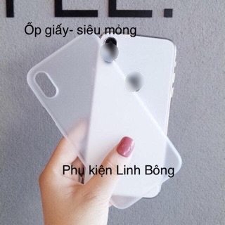[ẢNH THẬT+ XẢ RẺ]  Ốp lưng giấy nhám- siêu mỏng- siêu hot dành cho lphone TỪ 6 đến 12 promax
