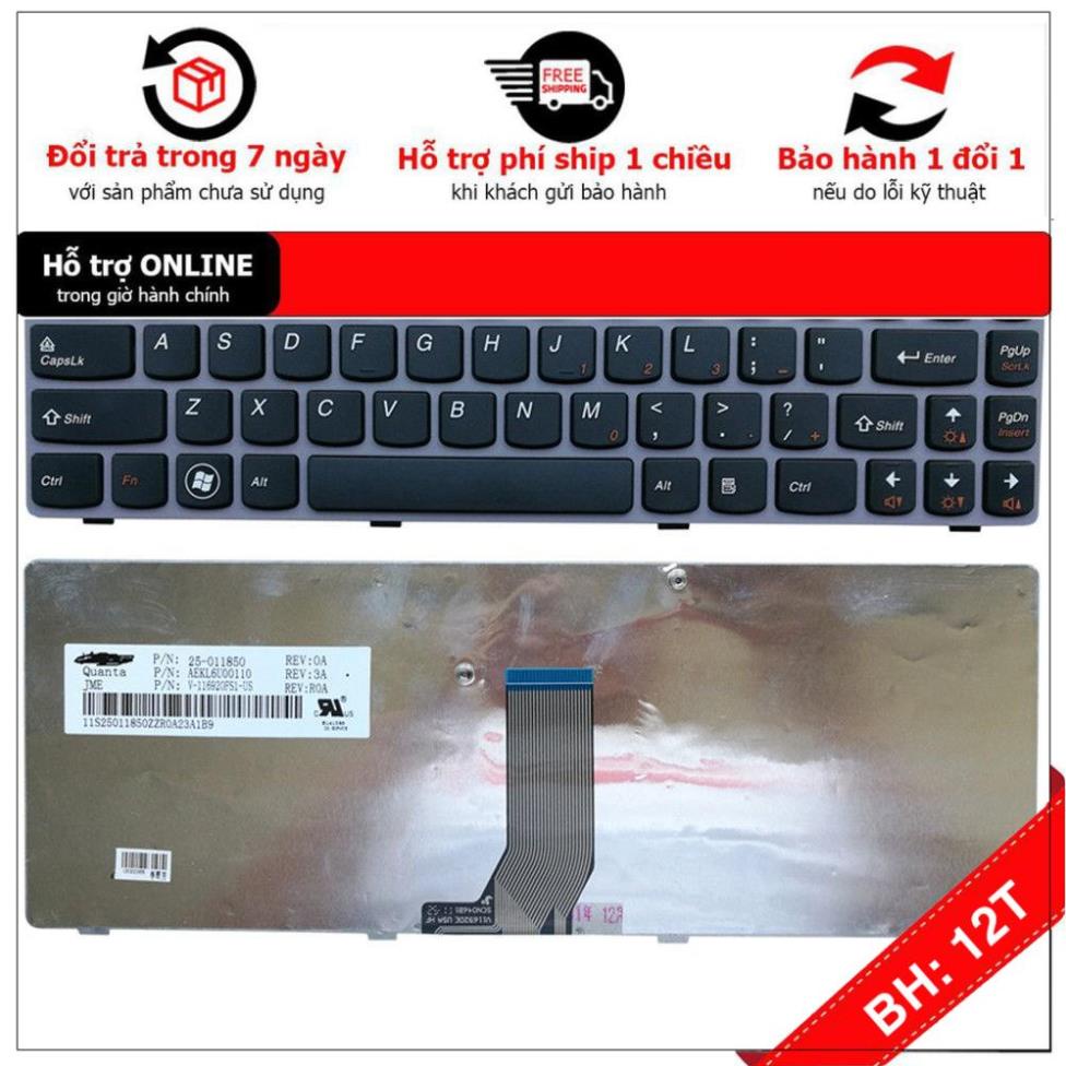BH12TH Bàn Phím Laptop Lenovo Z370 Z470 Z475 Z375 Z480 Z485
