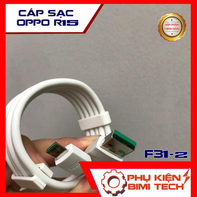 Bộ sạc Oppo R15 cổng Micro USB - Sạc Vooc