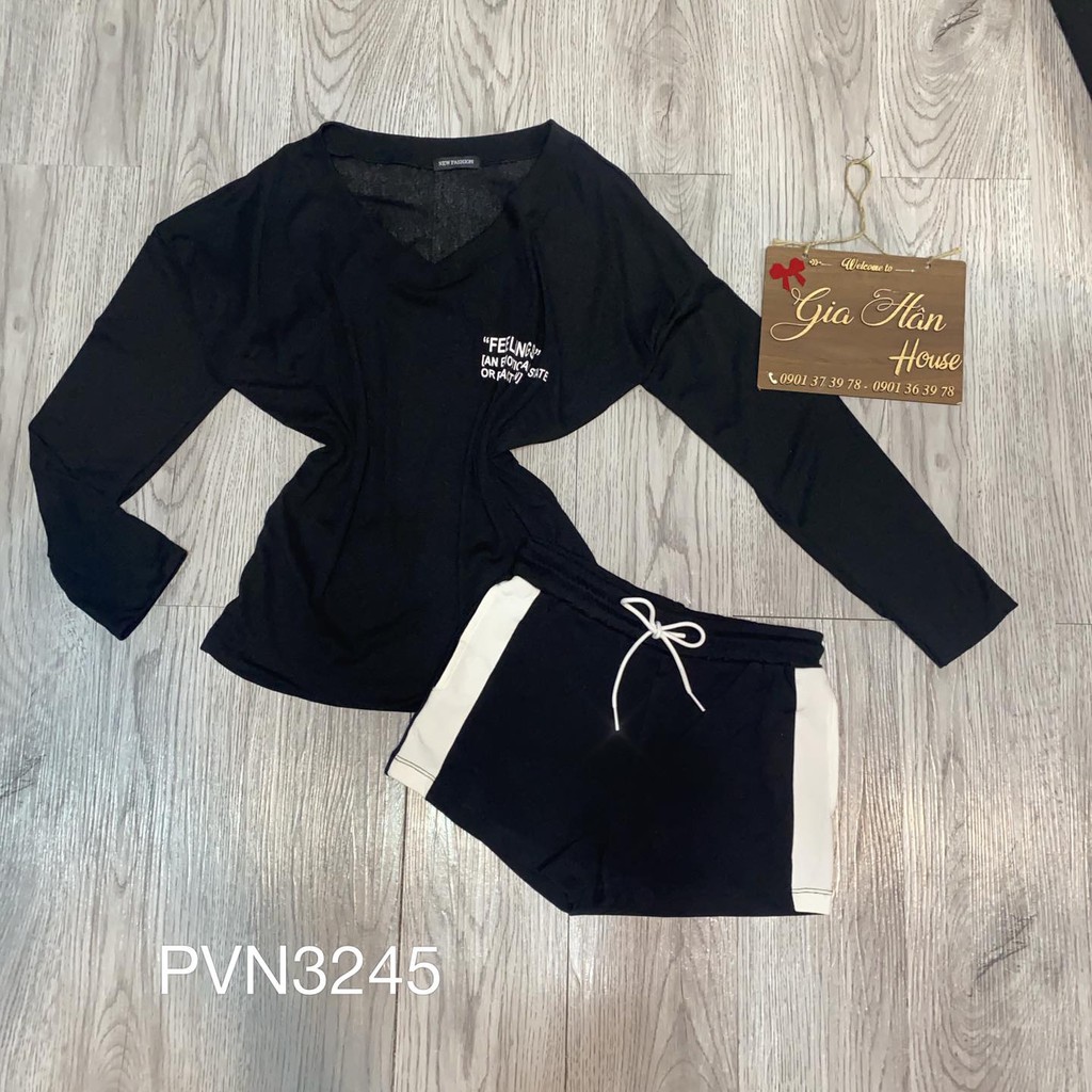 Set Áo thun tay dài giấy