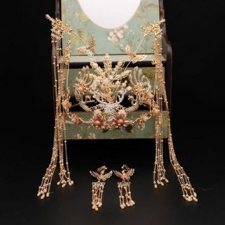 Cài tóc cô dâu ( phụ kiện cổ trang)