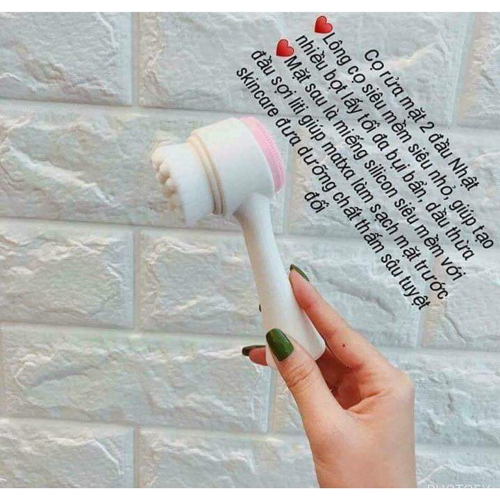 [HCM] Cọ rửa mặt 2 đầu lông siêu sạch siêu mềm | BigBuy360 - bigbuy360.vn