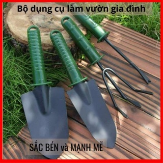 Bộ 4 dụng cụ làm vườn tiện lợi cỡ lớn bộ cuốc xẻng làm vườn 4 món