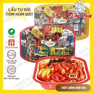 LẨU TỰ SÔI TÔM HÙM ĐẤT - Hộp 300gr - Đồ ăn vặt nội địa [Tiệm Chú Quậy]