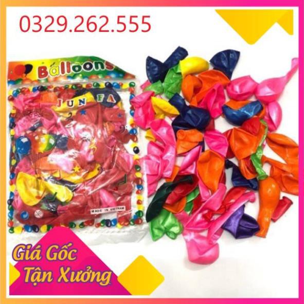 Sỉ gói bóng bay nhũ đủ màu khoảng 50q