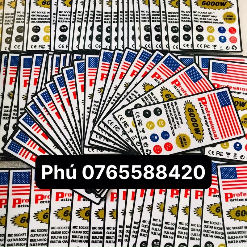 Tem Dán và Mạc Dán Lưới Nhựa Cứng 5x5cm