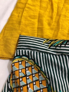 Set áo đũi +chân váy dứa