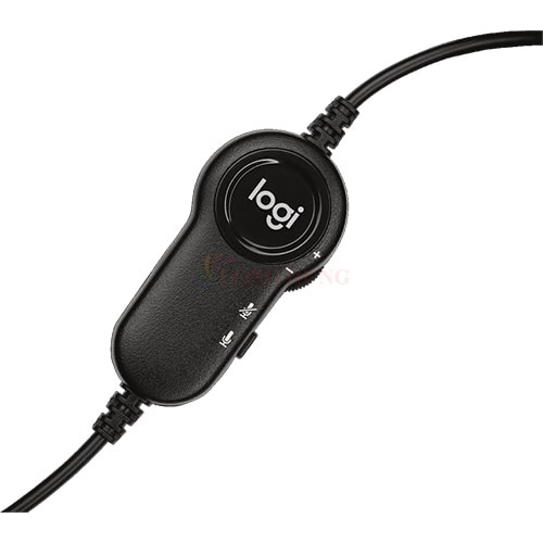 Tai nghe chụp tai có dây Logitech H150 - Hàng chính hãng - Âm thanh trong trẻo, micro xoay 180 độ, sử dụng jack 3.5 mm