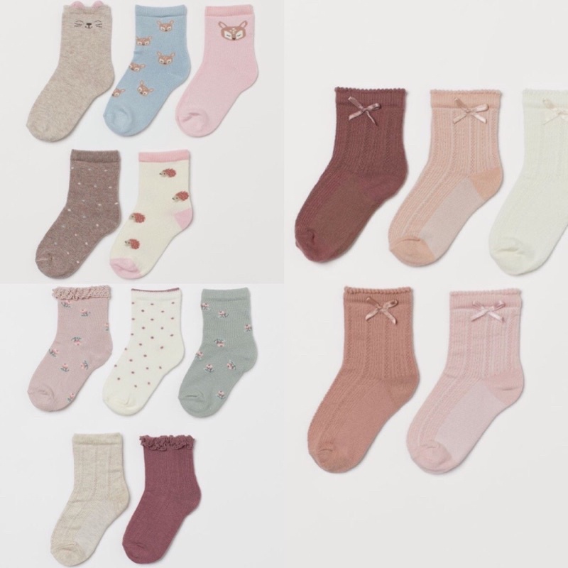 Tất len bé gái hm us