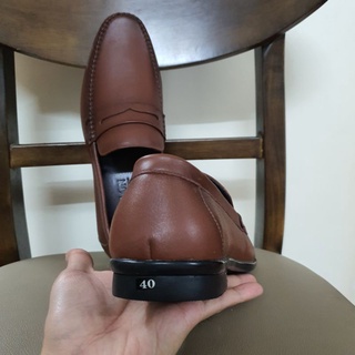 Giày Lười Nam Da Bò Mã GLC65 ( Thanh Lý Lẻ Size )