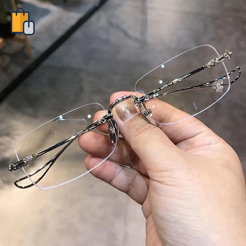 Mắt Kính Chống Ánh Sáng Xanh Thời Trang Hàn Quốc Cho Nam Và Nữ