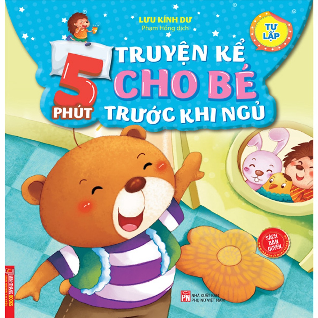 Sách - 5 phút truyện kể cho bé rước khi ngủ - Tự lập mt