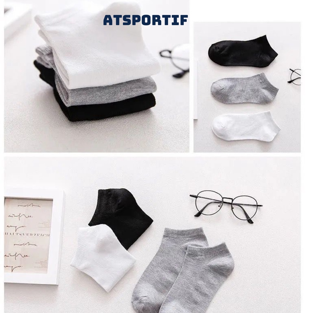Tất Nam Thể Thao Cotton Khử Mùi Kháng Khuẩn cao cấp GUNNO