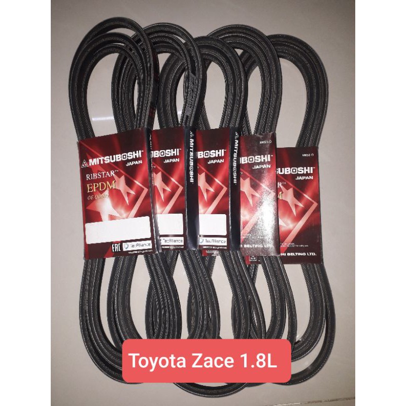 Bộ dây Curoa Mitsuboshi dùng cho Toyota Zace máy 1.8 - MPMF 2 lớp bố