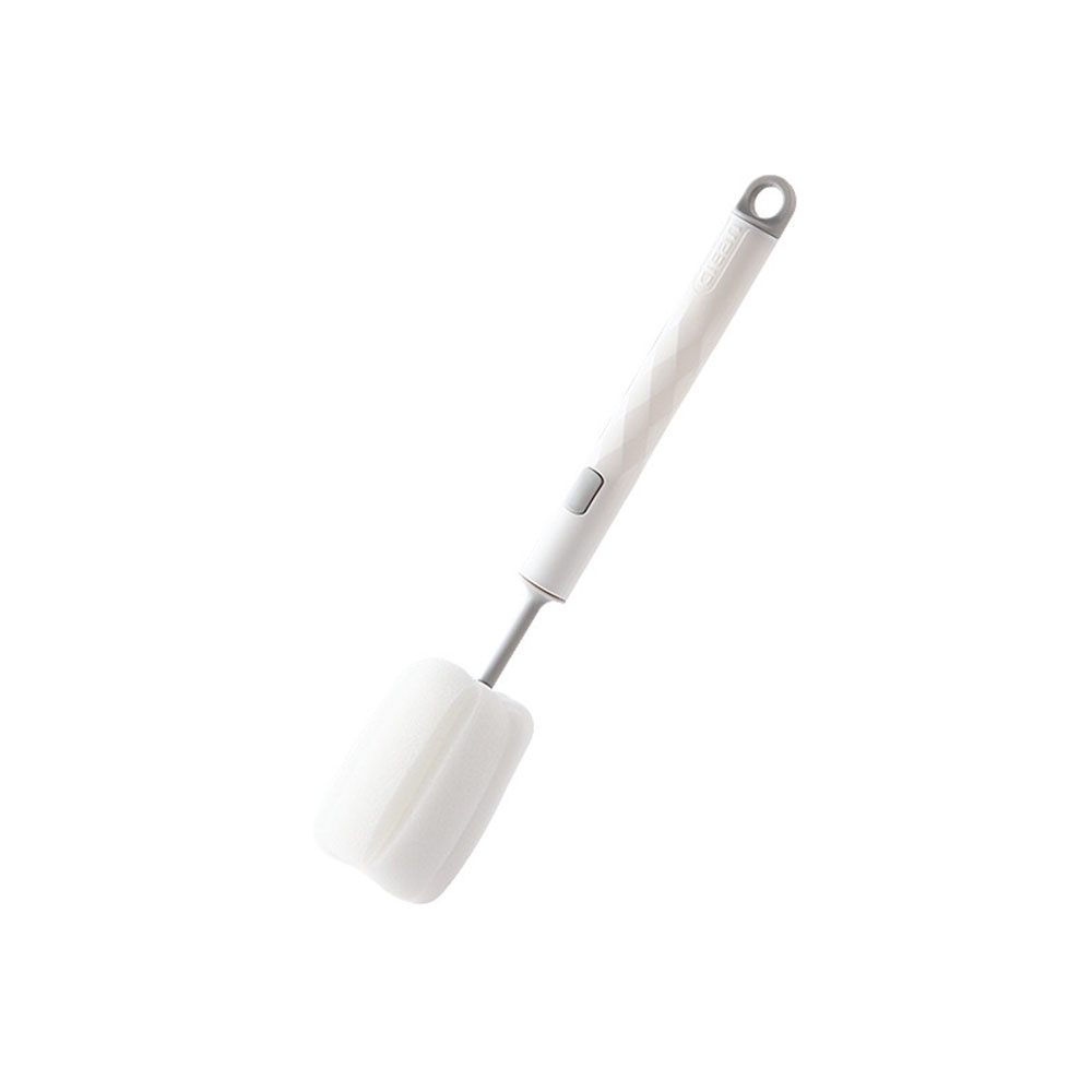 Cọ Vệ Sinh Bình Sữa Tay Cầm Dài Bằng Bọt Biển Tiện Dụng