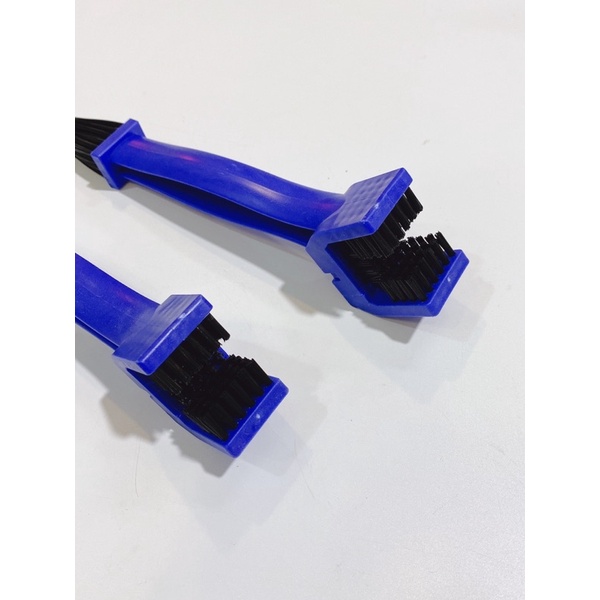 Bàn chải 3D 2 đầu cọ vệ sinh sên, làm sạch xích xe máy