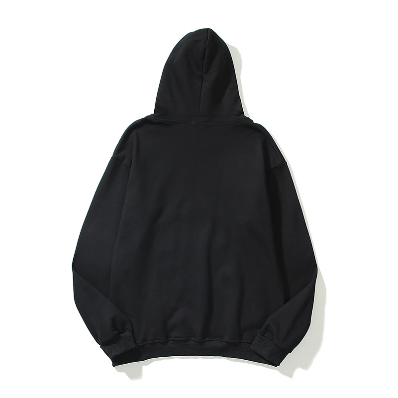 Áo hoodie cotton tay dài dáng rộng in họa tiết thời trang dành cho nam và nữ