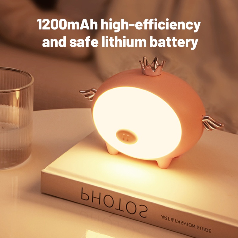 Đèn Ngủ LED Hình Vương Miện Dễ Thương