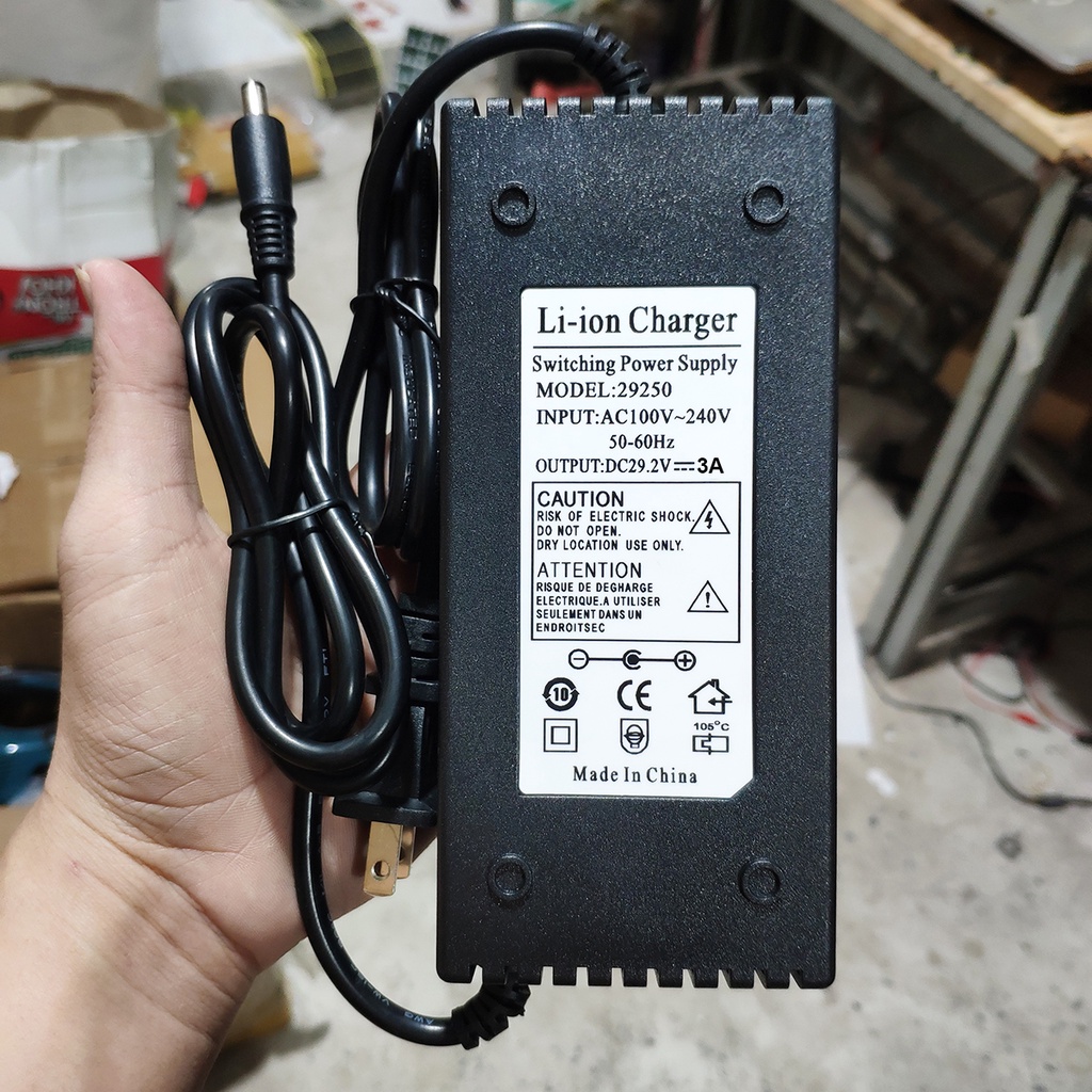 KPGR Sạc 8S 29.2V 3A dùng cho pin sắt Li-Fe 3.2V