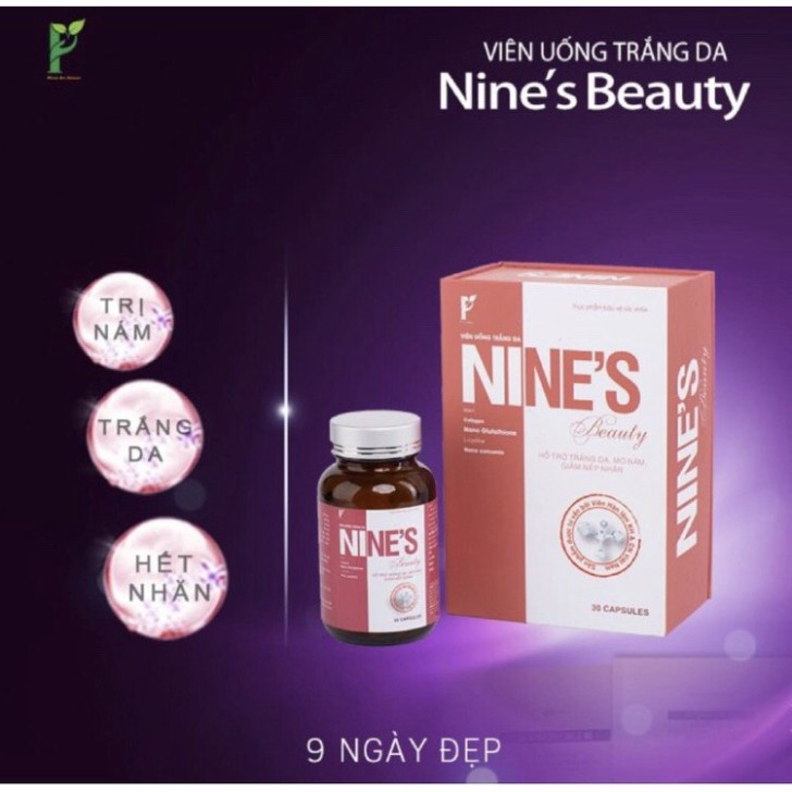 Viên Uống NiNe's Beauty Trắng Da - Mờ Nám - Giảm Nếp Nhăn | Thế Giới Skin Care