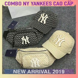 Combo túi đeo chéo - mũ lưỡi trai n¥ ¥ankees cao cấp -thời trang - phong cách - cá tính