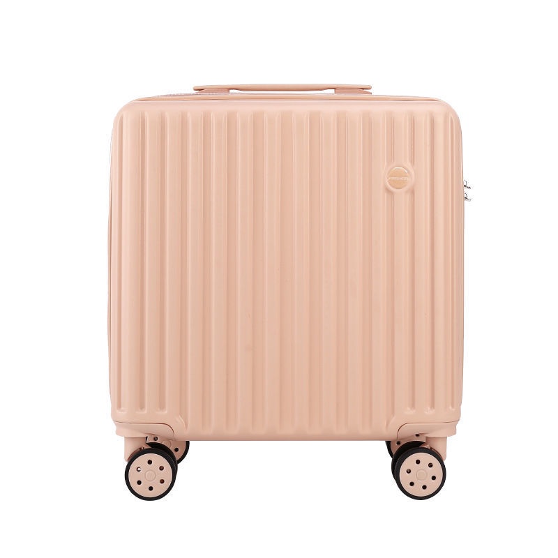 ❁ Hành lý 18 inch hộp đựng xe đẩy lên máy bay nhỏ nhẹ Hộp đựng du lịch mật khẩu thời trang