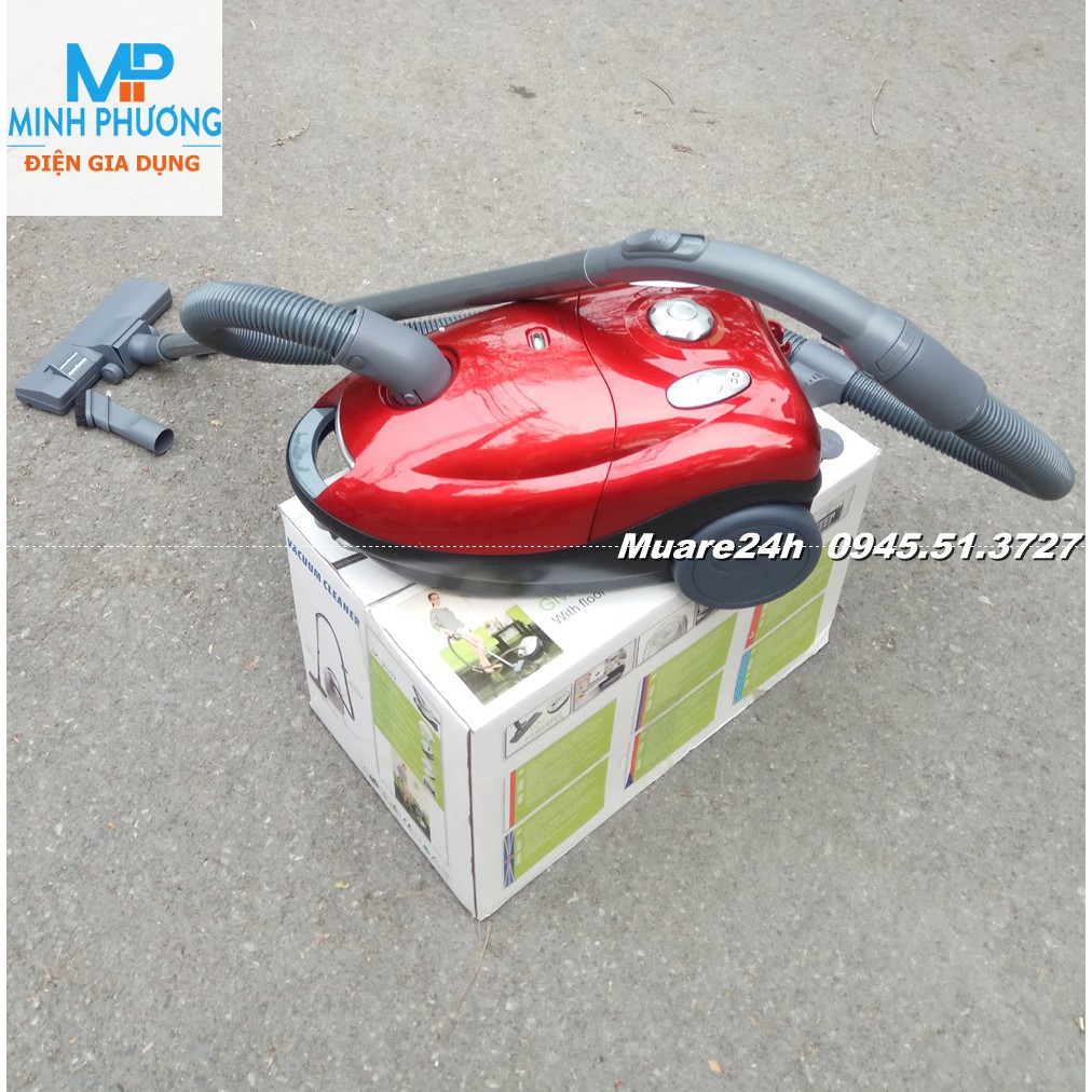Bảo hành 12Tháng Máy hút bụi Vacuum Cleaner JK 2007 2400W Đỏ | BigBuy360 - bigbuy360.vn