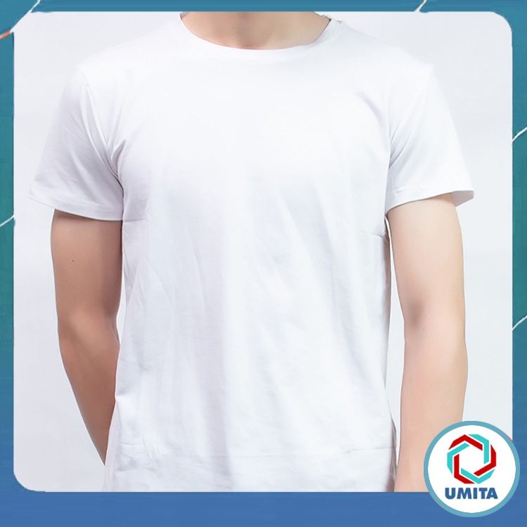 Áo Thun Nam Tay Ngắn Cổ Tròn Trơn Cotton AP61-35 - UMITA SHOP | BigBuy360 - bigbuy360.vn
