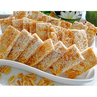 Kẹo lạc gia truyền Nam Định / Kẹo lạc vừng đặc sản thơm ngon gói 200G loại 1