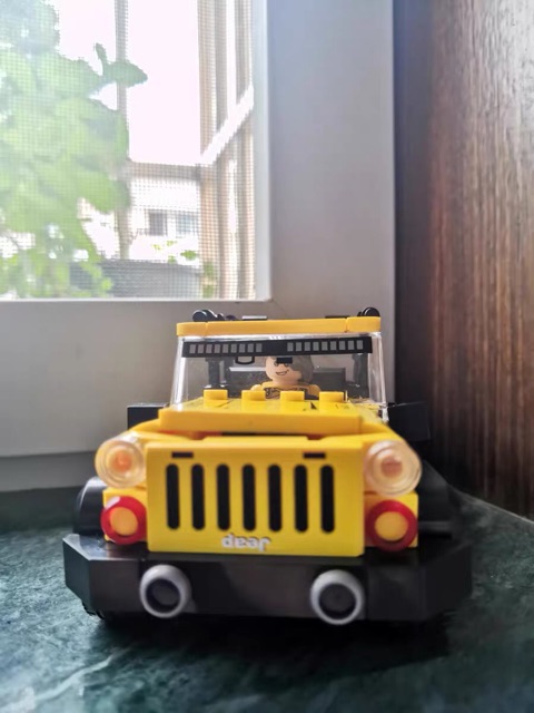 Có sẵn 🌟🌟 Lắp Ráp 661002 661001 Xe Đua Biến Hình Robot 🌟🌟 Ferrari Porsche Jeep Ford