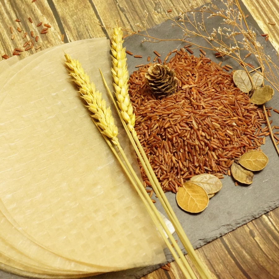 Bánh tráng cuốn gạo lứt / khoai lang GUfoods  - Dai ngon, Ăn kiêng, Eat clean